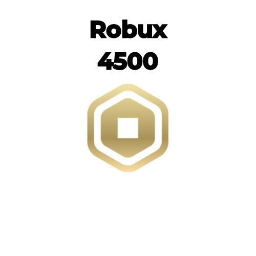 4,500 Robux